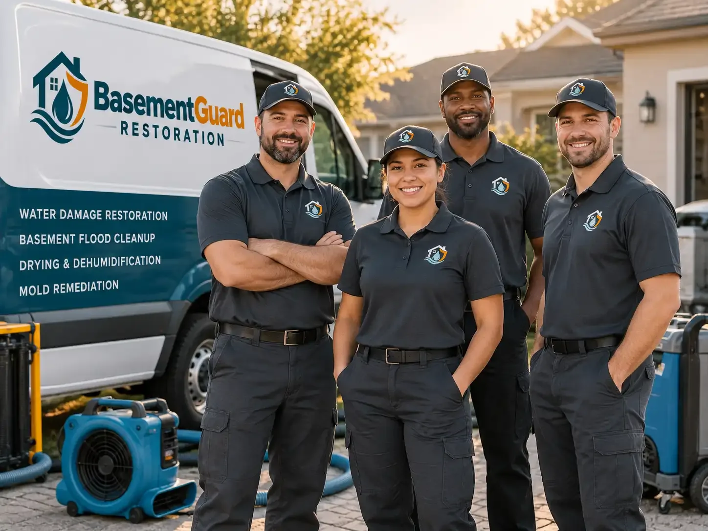 Basement Water Damage Restoration company in Farley, IA
